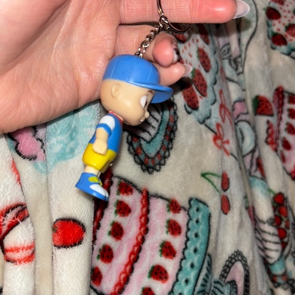 Kids Toy coco melon Keychain with Blue Cap - Picture 3 of 6